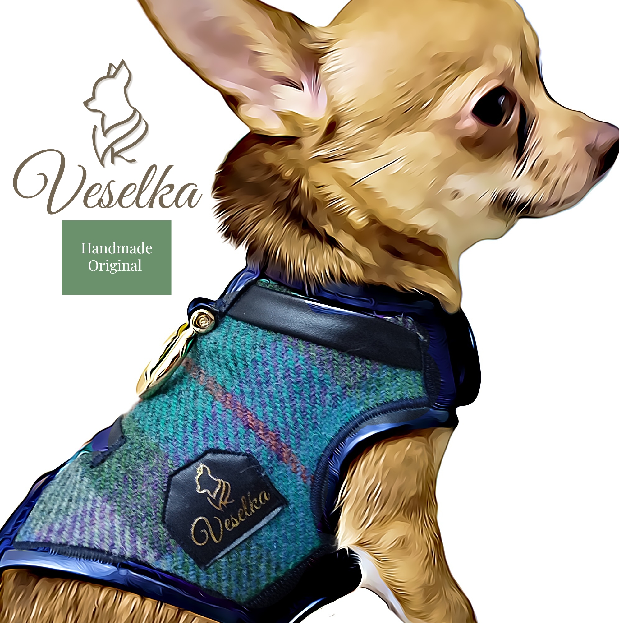 Veselka Small Dog Harnesses