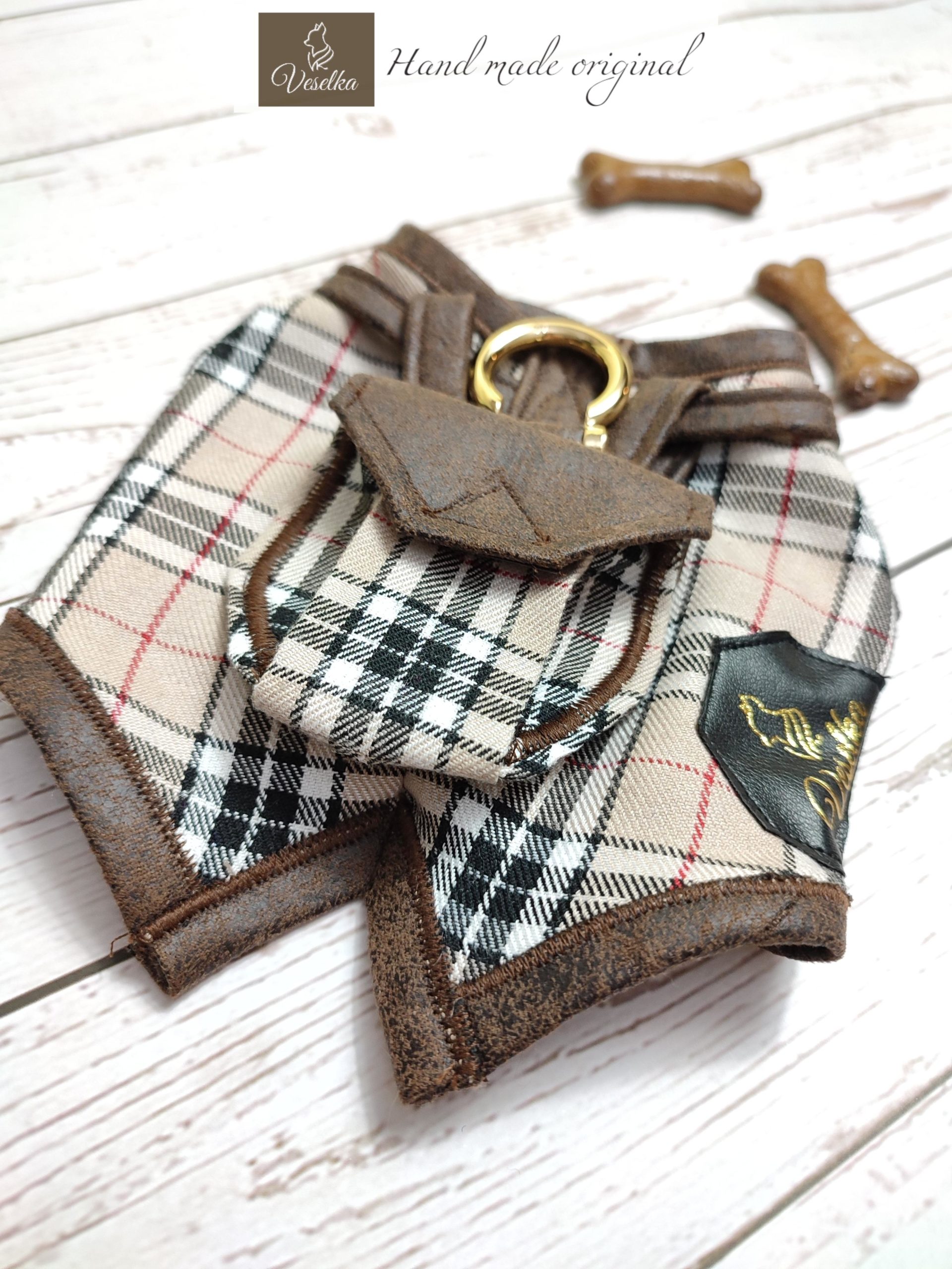 burberry small dog harness also for puppies