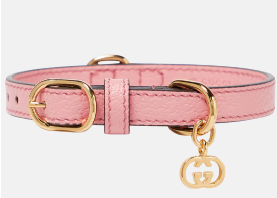 gucci pink dog collar blind for love no.6