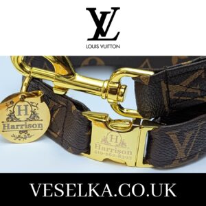 louis vuitton lv dog collar designer small large usa cats and puppies etsy and amazon top rated designer dog collar