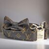 Louis Vuitton extra large collar martingale 1.5inch wide