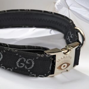 designer dog collar and leash small large and puppy