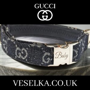 gucci dog collar small and large also for pittbull usa
