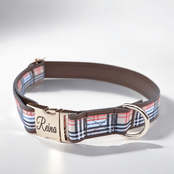 burberry dog collar and leash