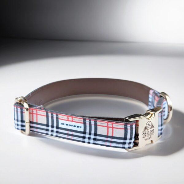 burberry dog collar and leash puppy small