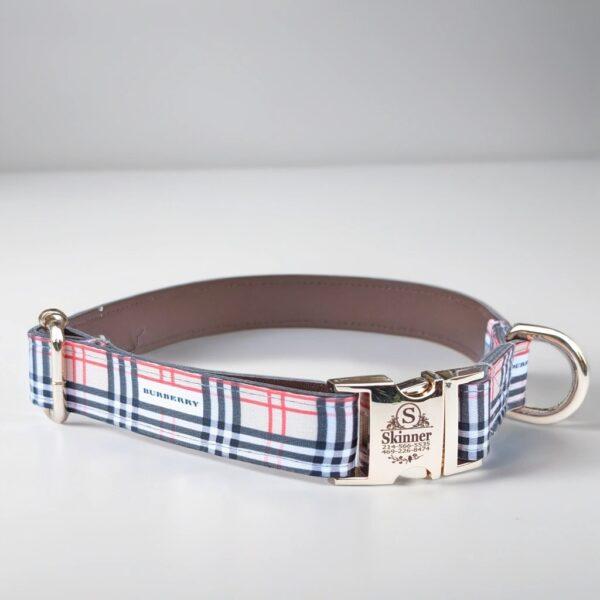 burberry puppy collar and leash